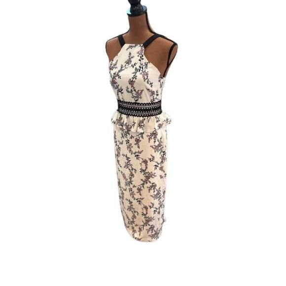 STYLESTALKER Keylene Sheath Crepe Midi Dress – Size XS - Picture 4 of 11